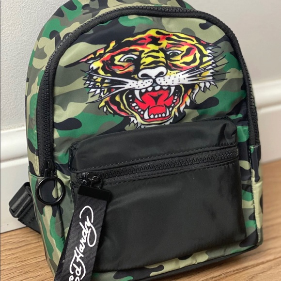 Iconic Ed Hardy Mini Backpack - Picture 3 of 3